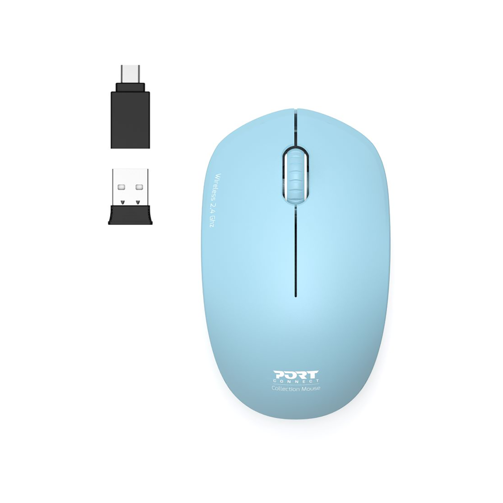 [900544] Port 2.4GHz Collection II Azur Wireless Mouse
