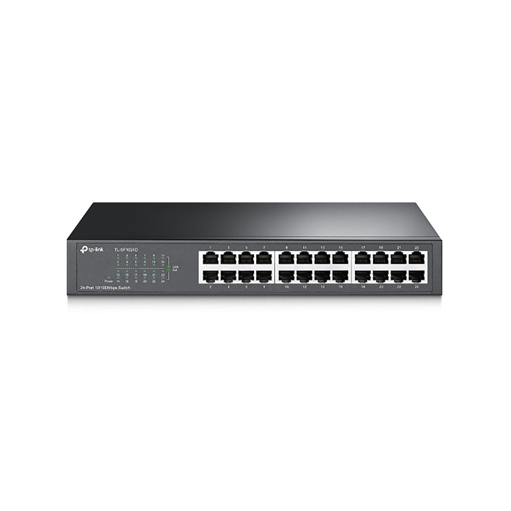 [TL-SF1024D] TP-Link 24 Port Unmanaged Rackmount Switch