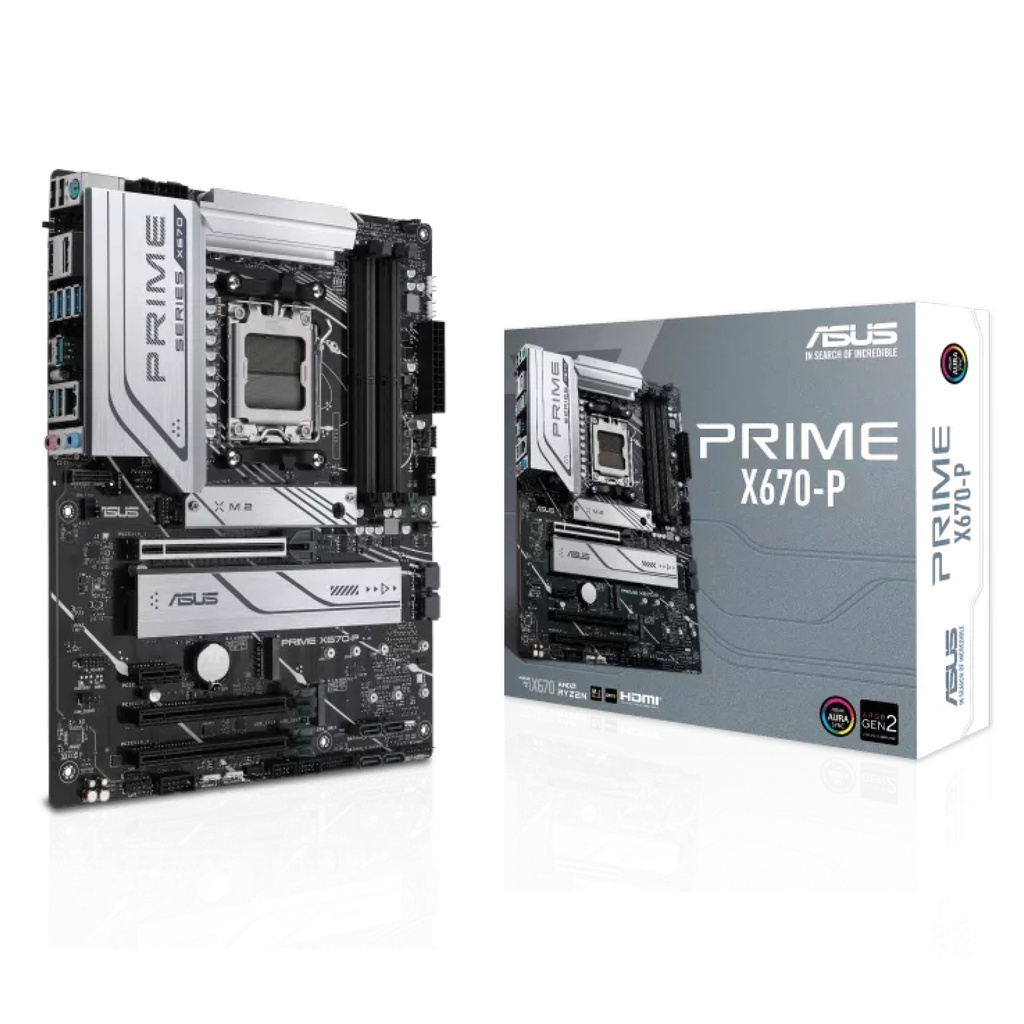[PRIME-X670-P] Asus AMD X670-P Ryzen AM5 ATX Prime Motherboard