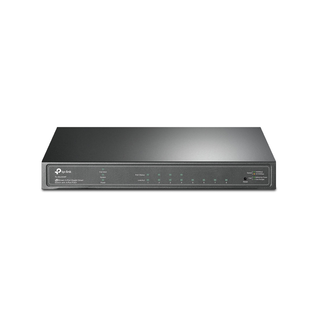 [SG2008P] TP-Link 8 Port Gigabit Smart Managed POE Switch