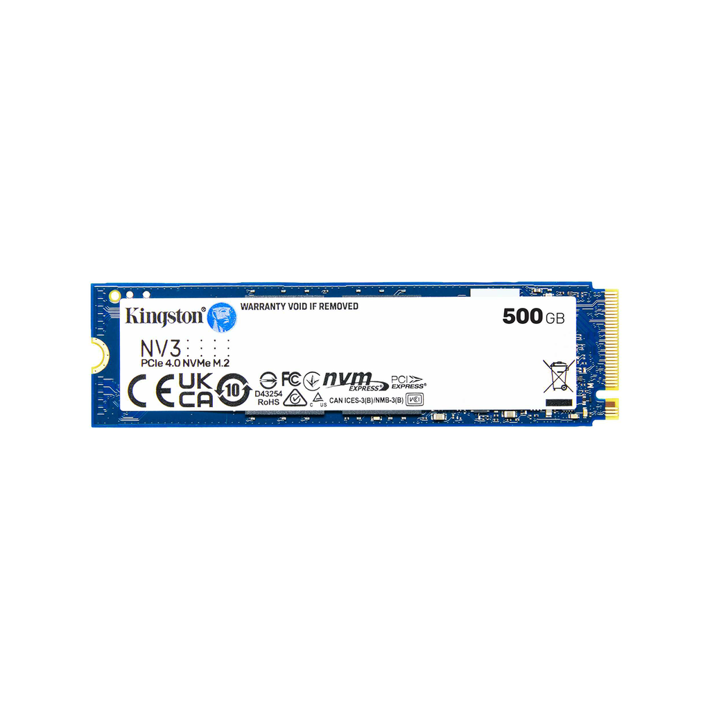 [SNV3S-500G] Kingston 500GB M.2 NVME Internal SSD