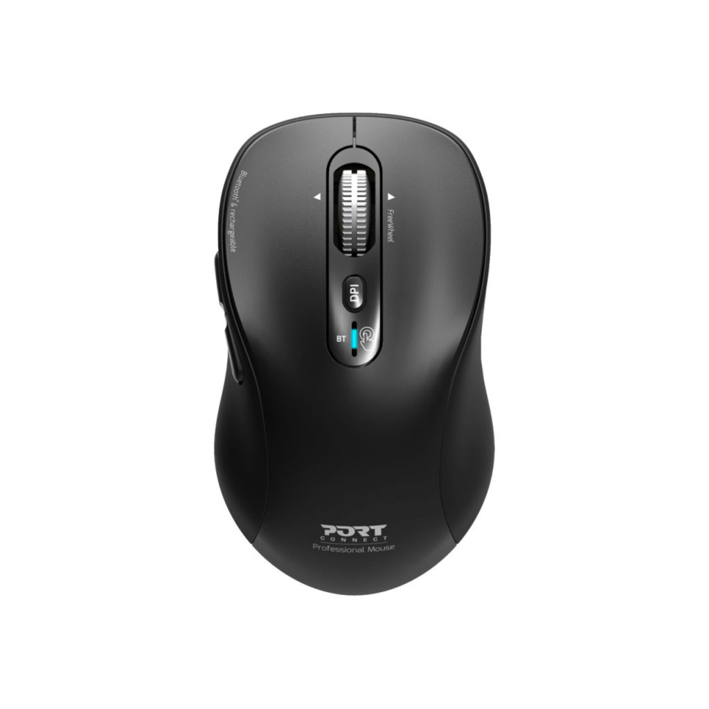 [900720] Port Expert Wireless Black Mouse