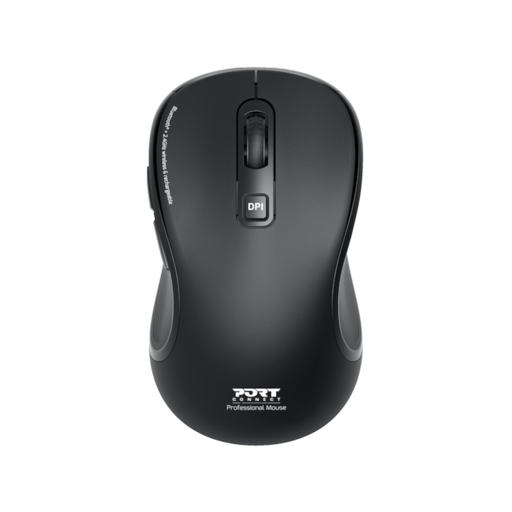 [910010] Port Essential Wireless Black Mouse