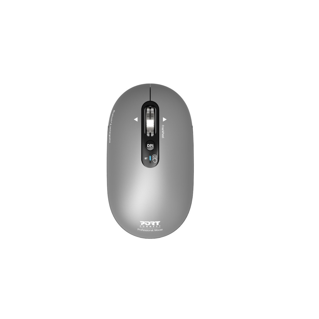 [910009] Port Pure MAC Wireless Silver Mouse