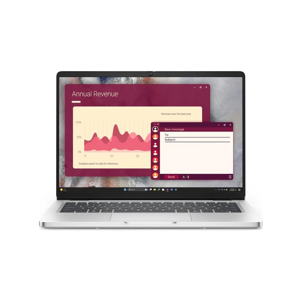 [BTO107_PC14250] Dell Pro 14 AI 14" Core-U7 16GB 512GB Win 11 Pro Notebook