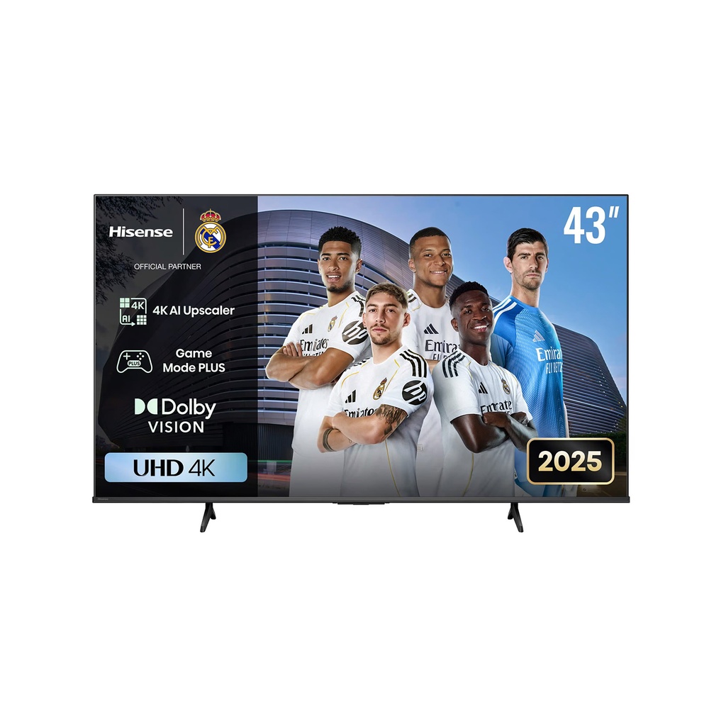 [43A6Q] Hisense 43A6Q 43″ UHD 4K VIDAA Smart TV