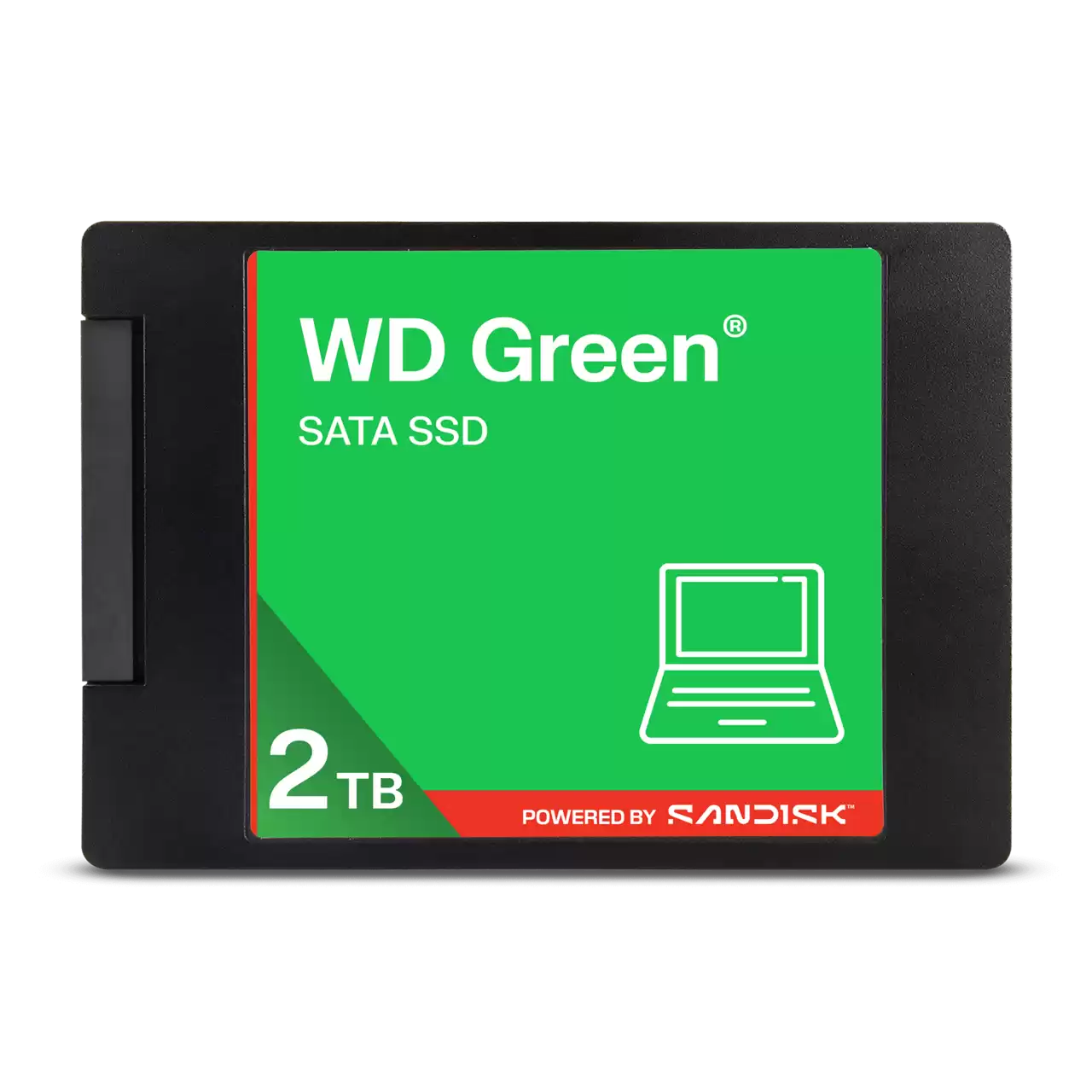 [WDS200T5G0A] WD Green SATA SSD 2.5"/7mm cased - 2TB, 2.5-Inch