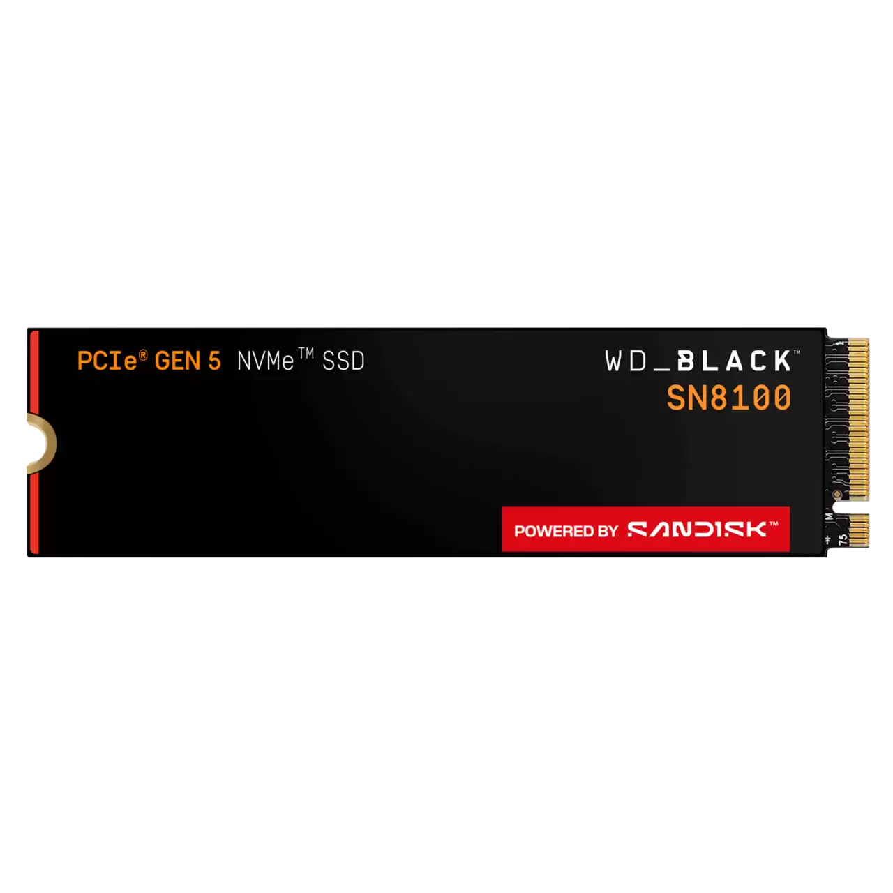 [WDS400T1XHM] WD BLACK SN8100 NVMe SSD - 1TB, Without Heatsink