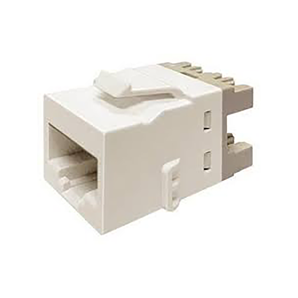 [1-2291217-3] CommScope KJ-Series CAT5e White Network Keystone