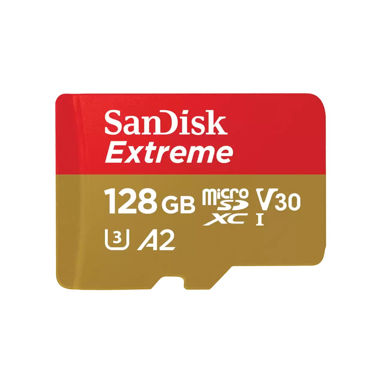 SanDisk Extreme 128GB MicroSD UHS-I Memory Card