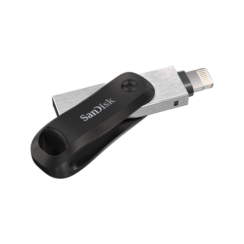SANDISK IXPAND FLASH DRIVE GO 64GB USB3.0 AND LIGHTNING FOR IPHONE AND IPAD