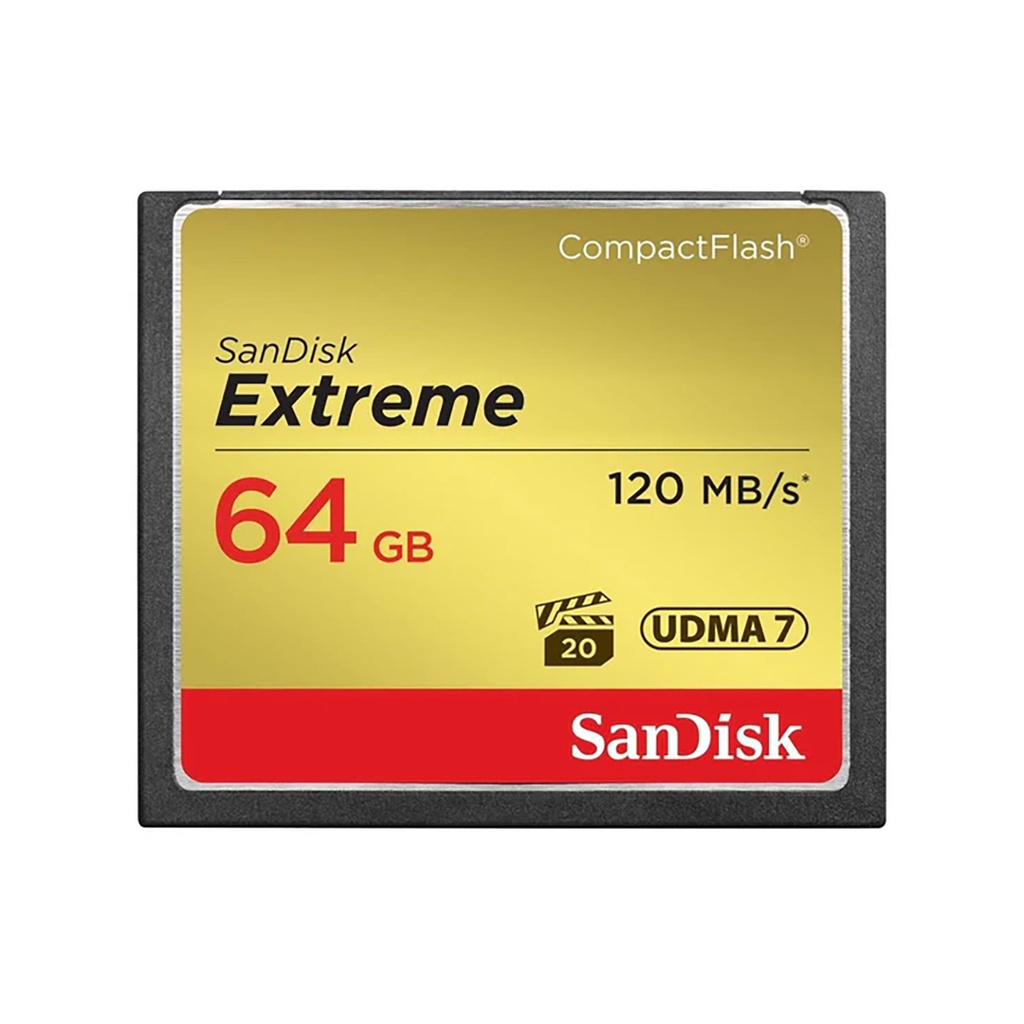 SanDisk Extreme Compact 64GB Flash Memory Card