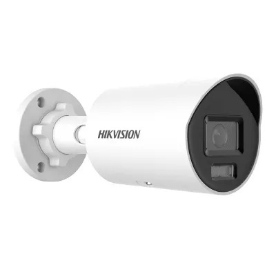 [DS-2CD2047G2H-LI-2.8MM] Hikvision 4MP 2.8mm Smart Hybrid Light with Colorvu Fixed Mini Bullet Network Camera