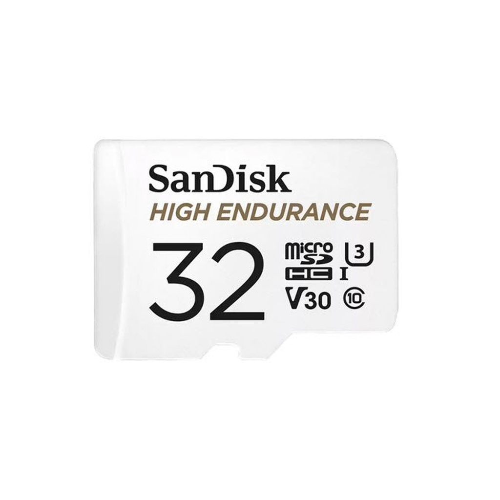 [SDSQQNR-032G-GN6IA] Sandisk High Endurance 32GB Class 3 MicroSDXC Card with Adapter