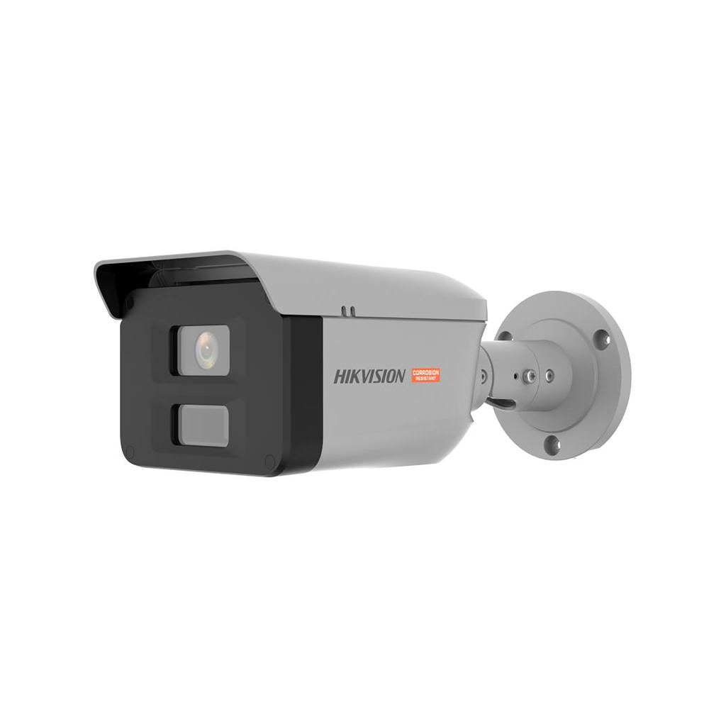 [DS-2XC6047G0-LS-2.8MM] Hikvision 4MP Colorvu Fixed Bullet Polymer Anti-Corrosion Network IP Camera