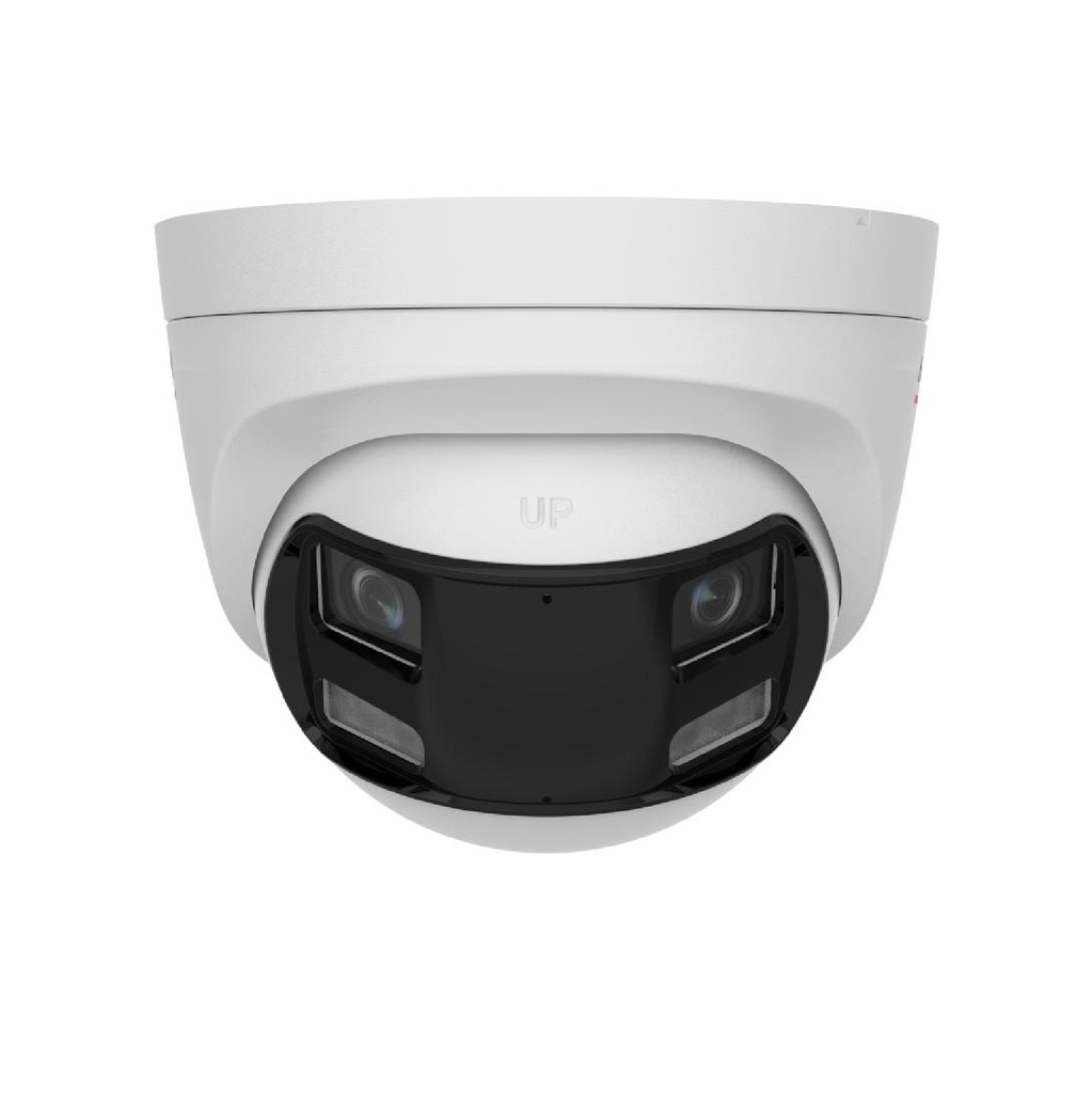 [DS-2CE72KF3TP-DLS] Hikvision 3K 5MP Colorvu Dual-Lens Fixed Turret Camera