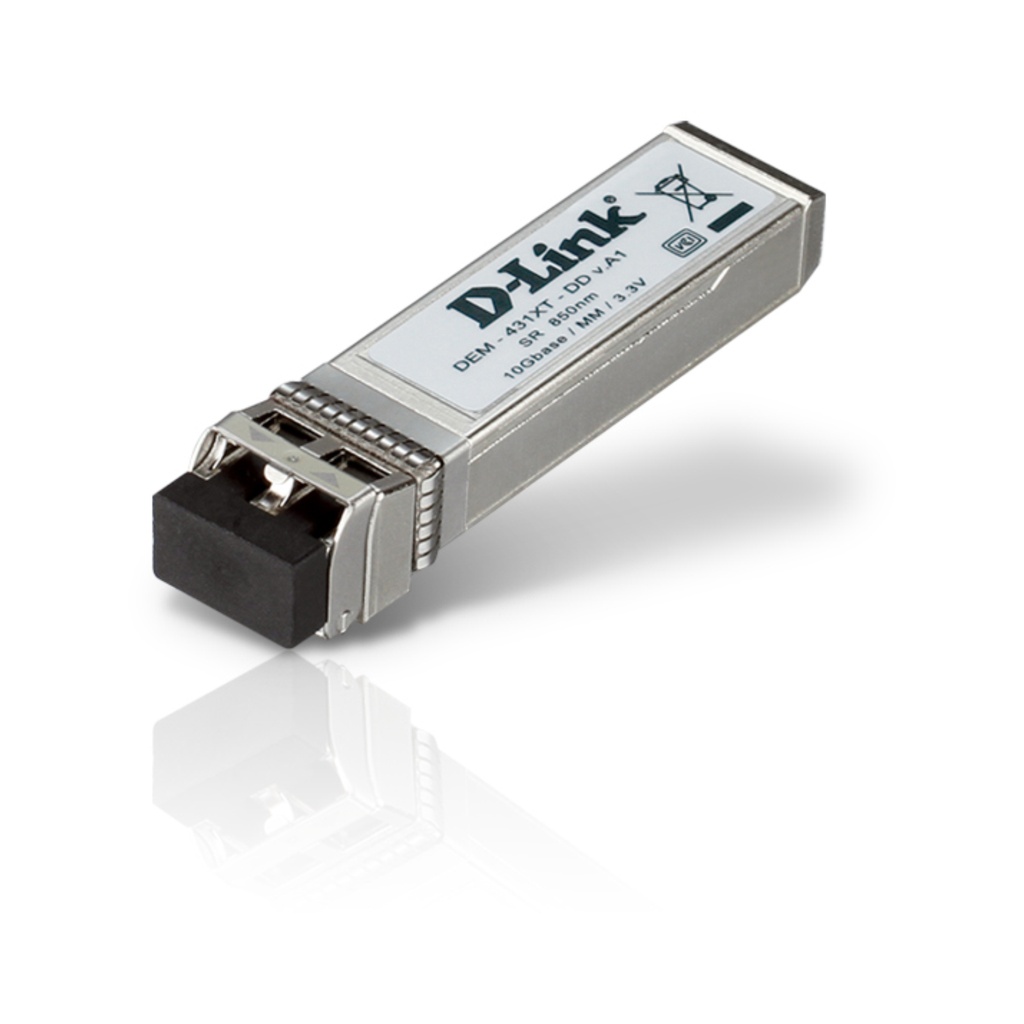 [DEM-431XT-DD] D-Link  SFP Multi-Mode Fiber 10GBASE-SR SFP Transceiver