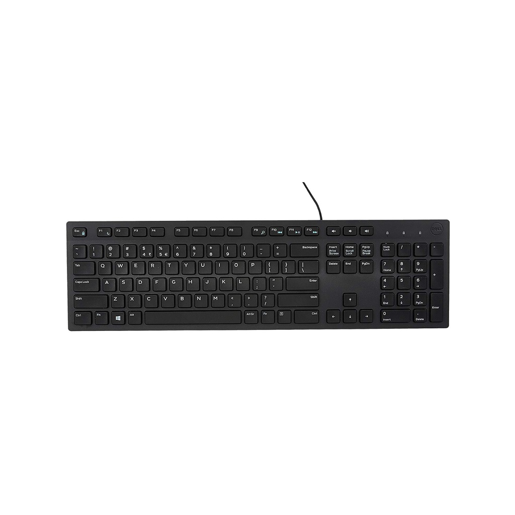 [580-ADHK] Dell KB216 Black Multimedia USB Keyboard