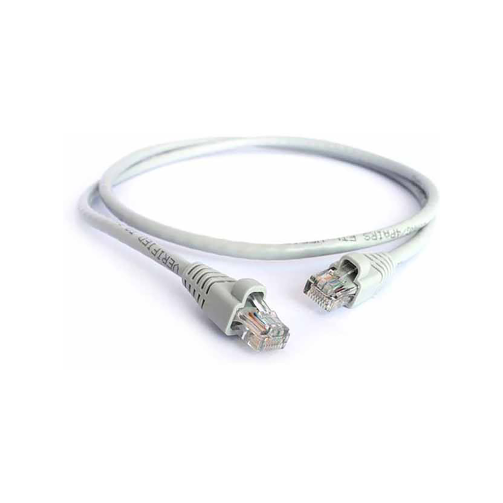 [U-URT46M40/01M] Zone CAT6 1m Grey Patch Cord