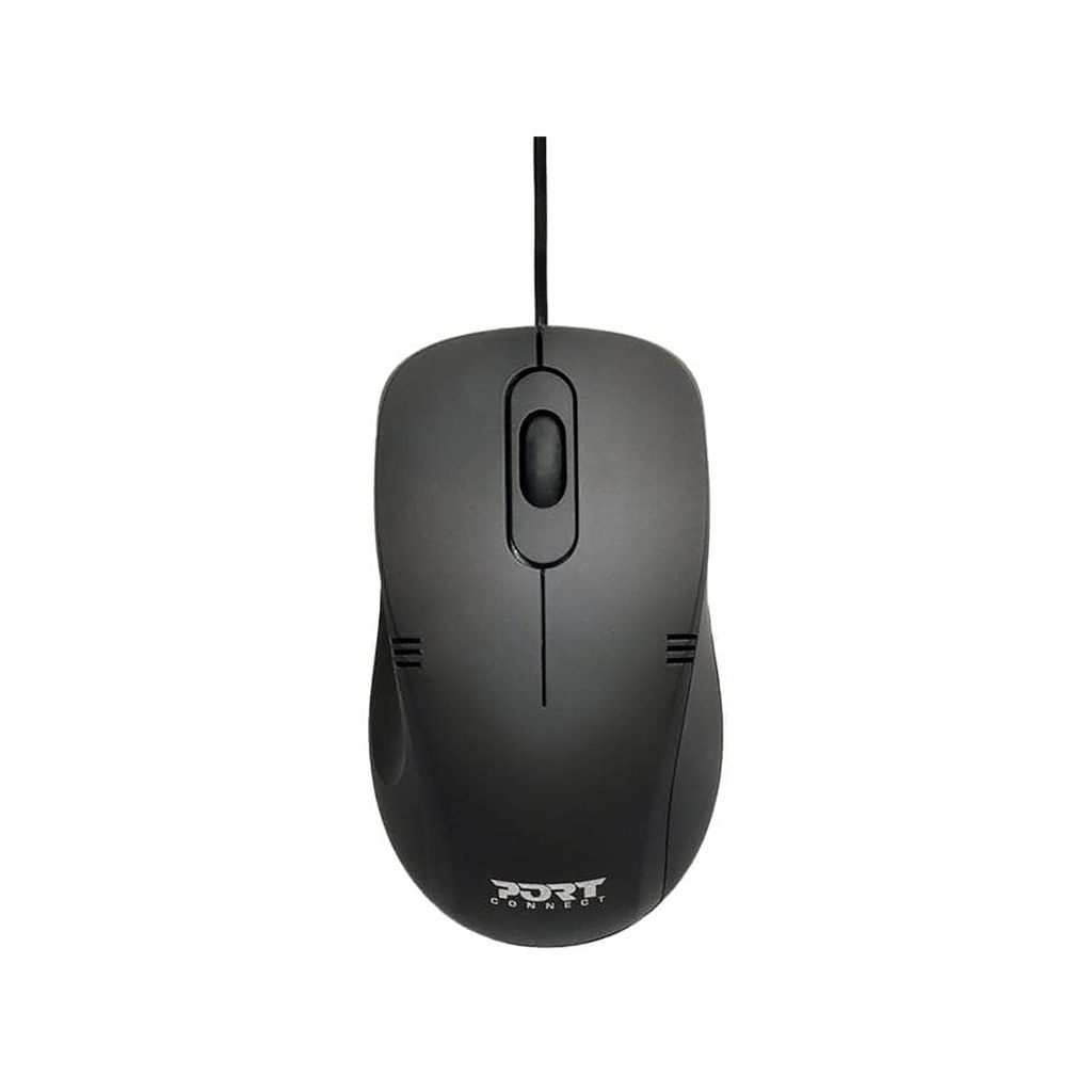 [900400-PRO] Port Professional Wired Black Mouse