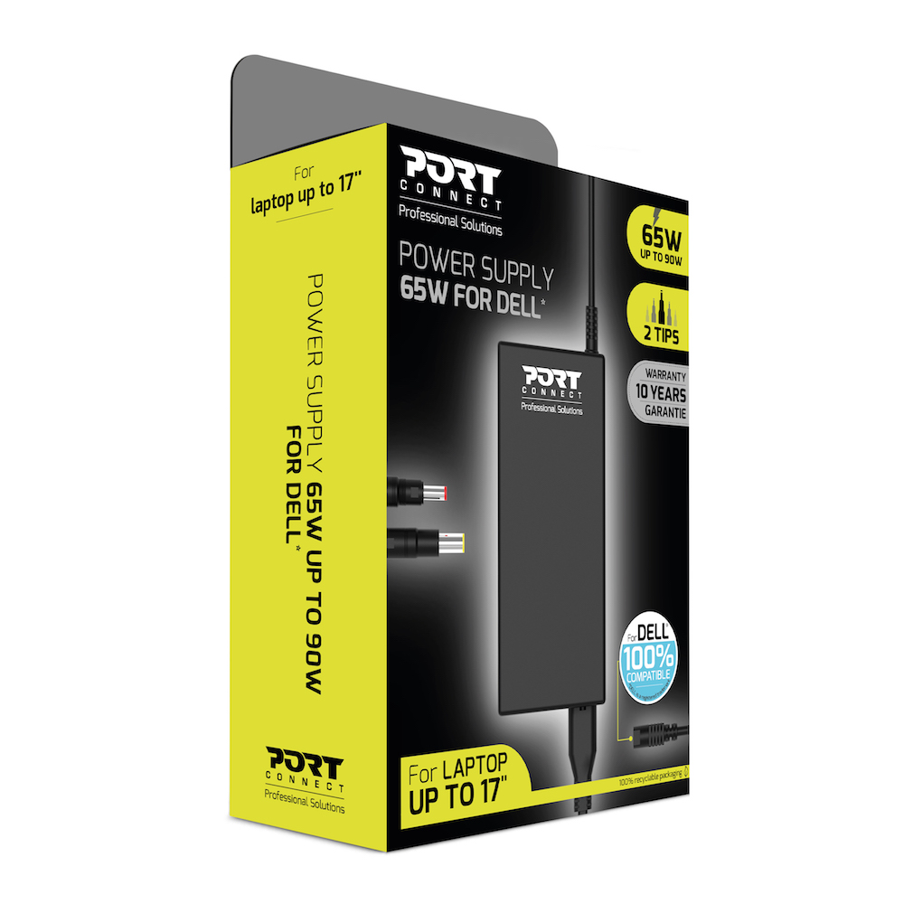 [900093-DE] Port 65W Dell AC Adapter