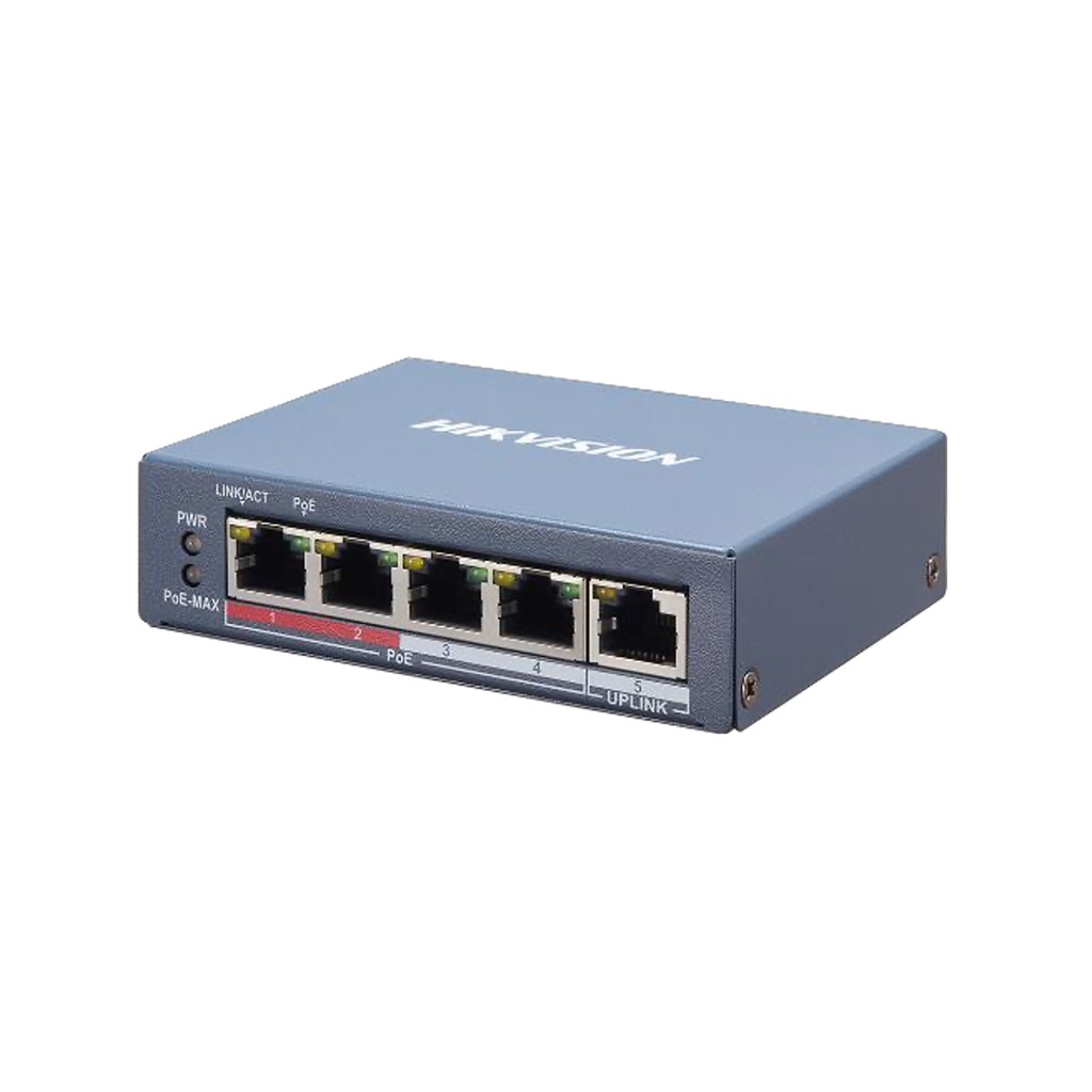 [DS-3E1105P-EI] Hikvision 4 Port Smart Managed Switch