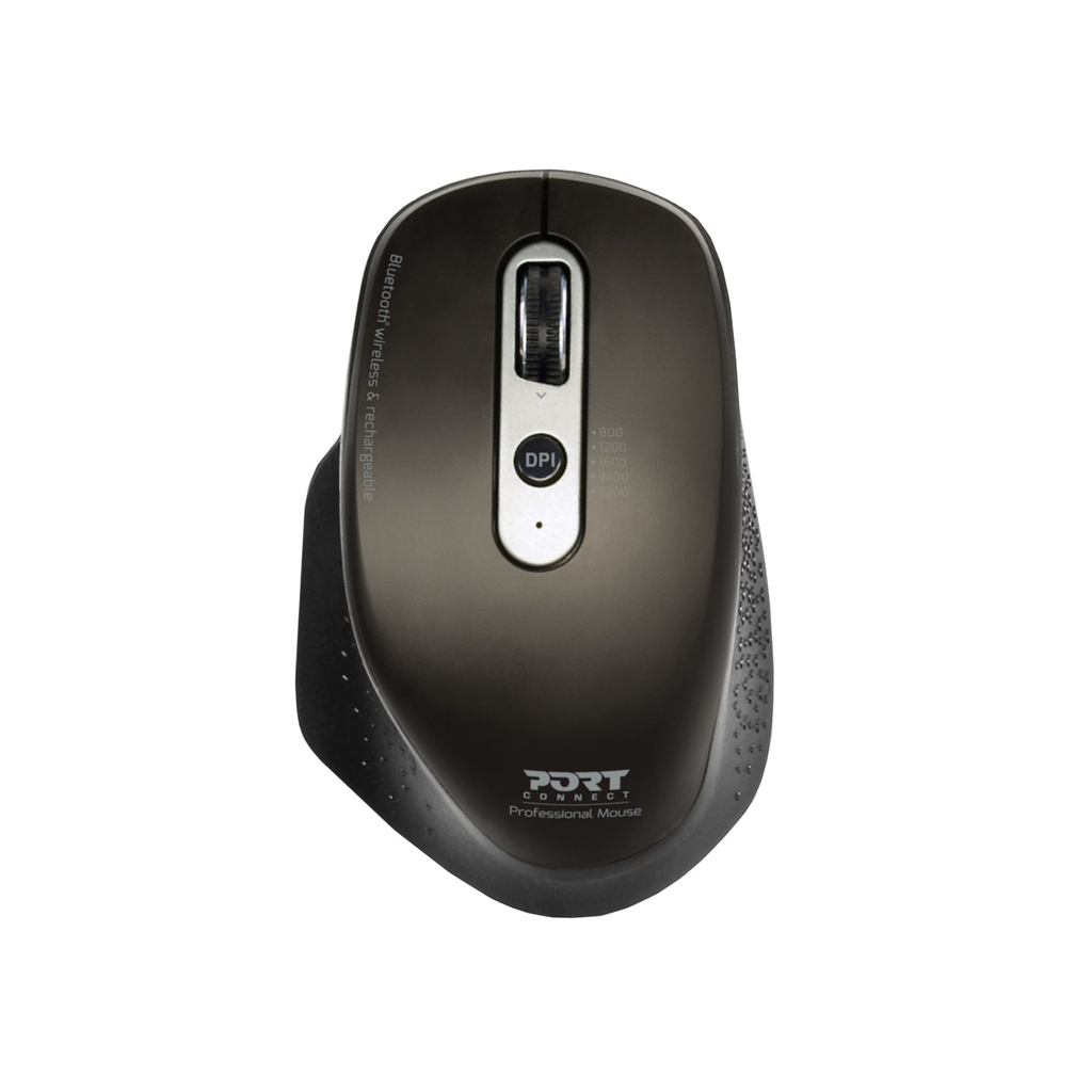 Port Executive Wireless Black Mouse