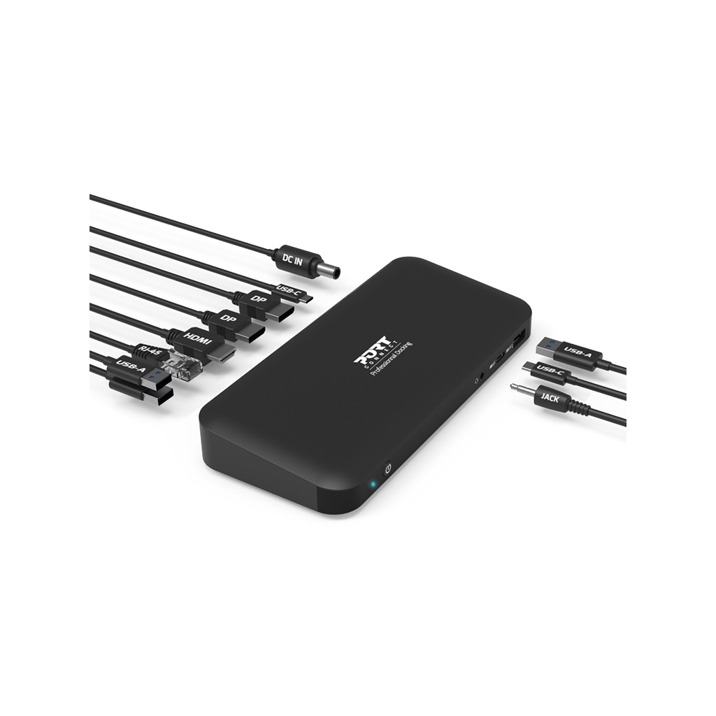 [901910-W] Port Peripherals & Accessories USB-C Docking Station