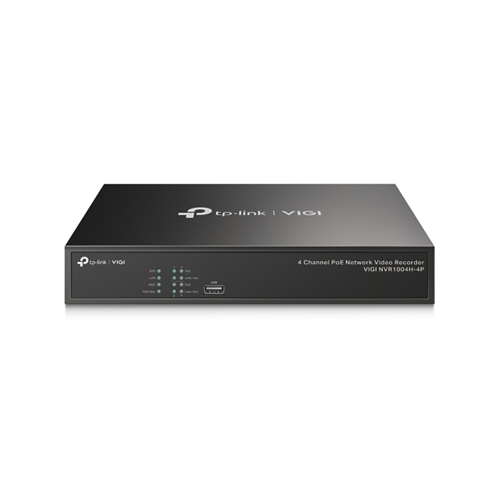 [VIGI-NVR1004H-4P] TP-Link VIGI 4-Channel NVR