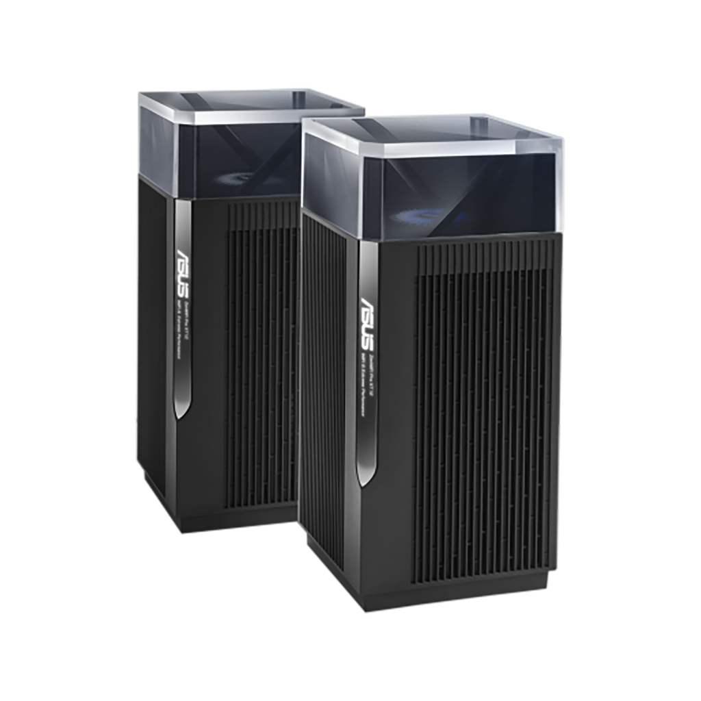[XT12-PRO-2PK] Asus ZenWifi XT12 Pro AX11000 Black 2-Pack Wi-Fi Router Kit
